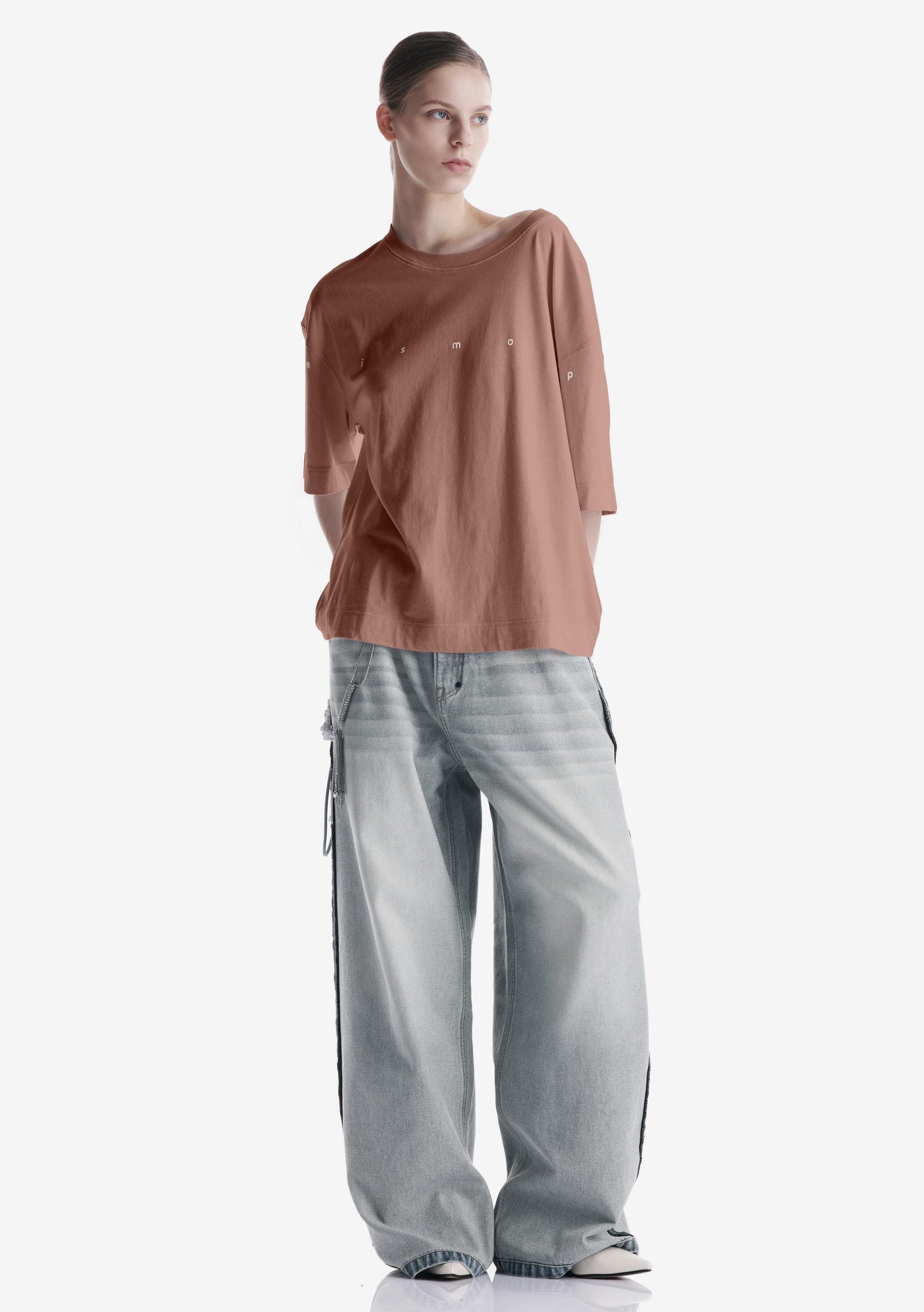 T-shirt coupe décontractée