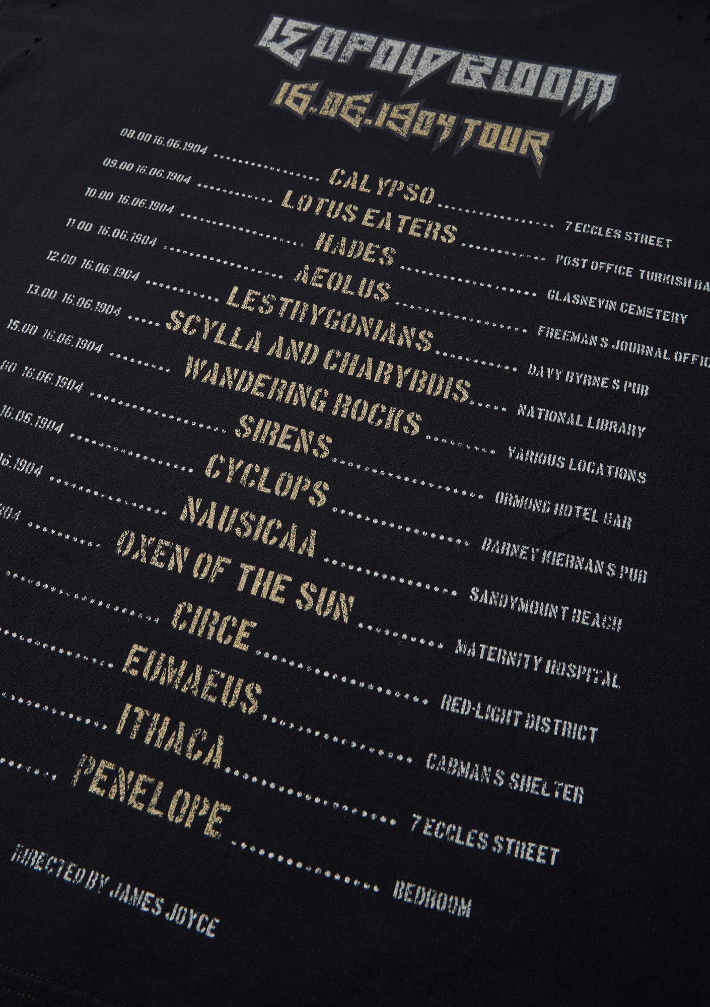 ULYSSES Merch T-Shirt Tw147