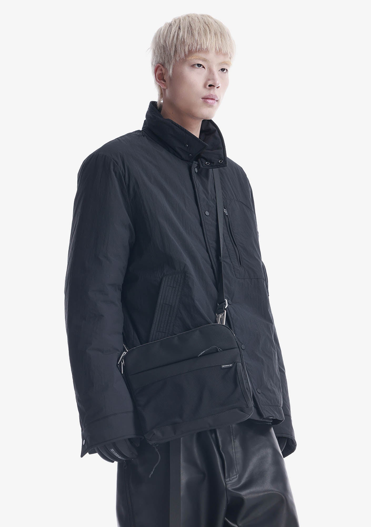 Erweiterbare Umhängetasche